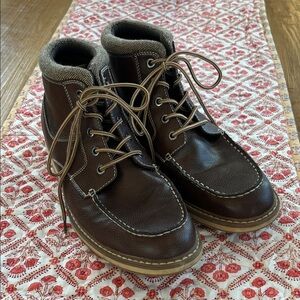 Classic Brown Leather Men's Boots